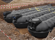 Sammelgruben für Abwasser und Silage